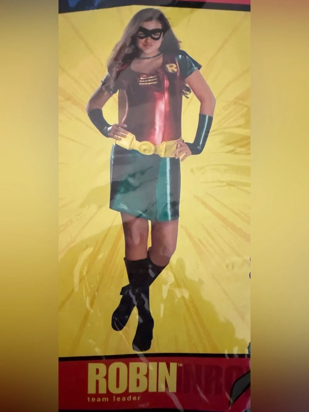 Rubie's Teen Titans Robin Costume - Size Med NWT
